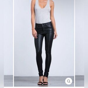 Citizens of Humanity - Rocket High Rise Skinny Black Leatherette